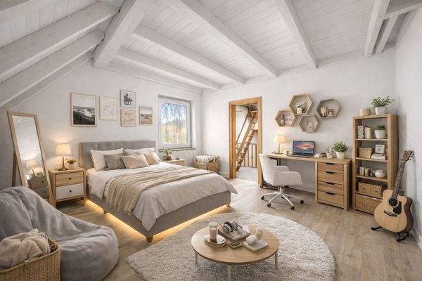 Schlafzimmer 2 visualisiert