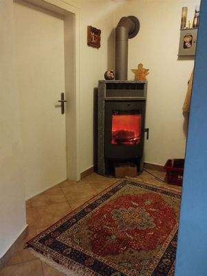 Eingangsflur Kaminofen