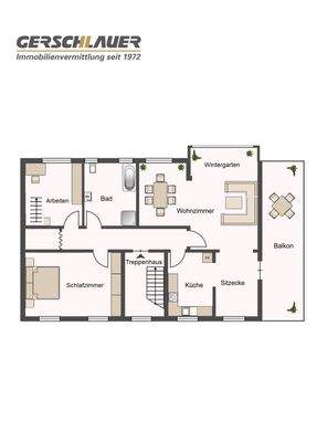 Grundriss Obergeschoss