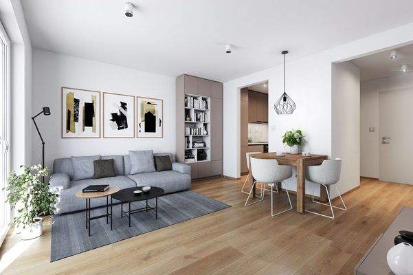 Visualisierung Wohnzimmer