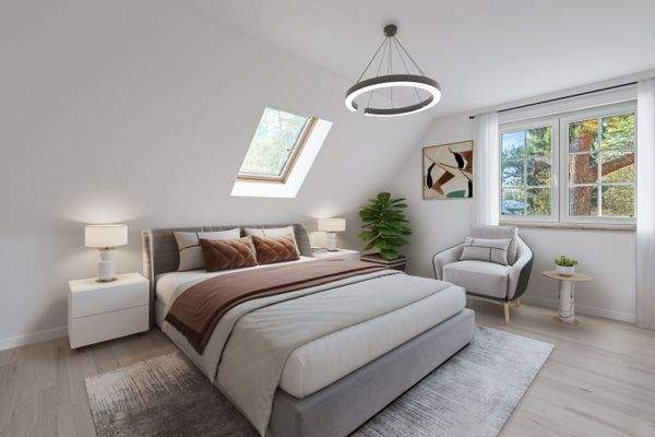 Visualisierung: Schlafzimmer.
