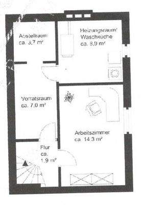 Grundriss Souterrain