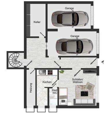 Grundriss Untergeschoss