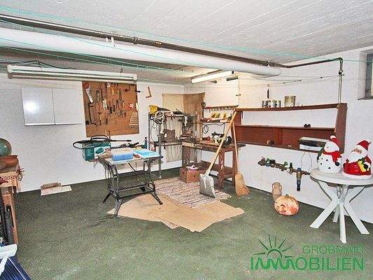 Freizeitkeller Werkstatt