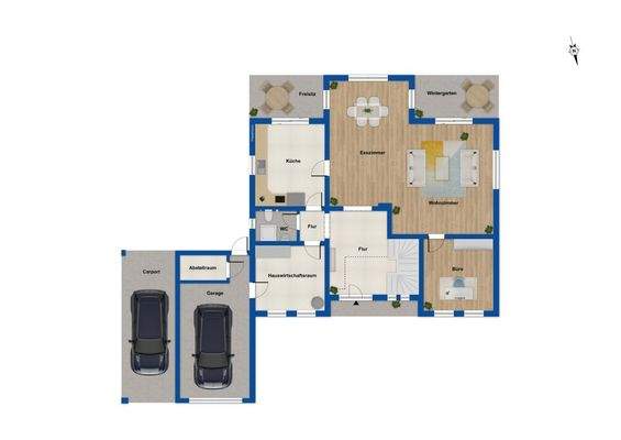 Grundriss Erdgeschoss