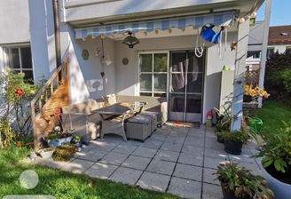 Terrasse vor dem Wohn-/Bereich