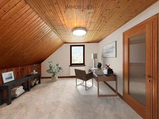 Home-Office-Bereich - Visualisierung
