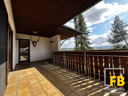 Obergeschoss: Balkon