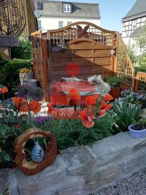 Sitzbereich im Garten