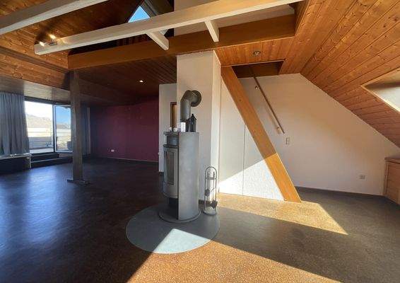 Wohnraum mit Kaminofen II