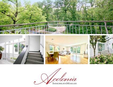 Acolonia Immobilienmakler: Lichtdurchflutet & großzügig leben in Braunsfeld - Vis-à-vis dem Stadtwald