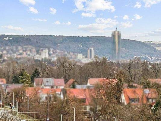 Blick in das Zentrum von Jena
