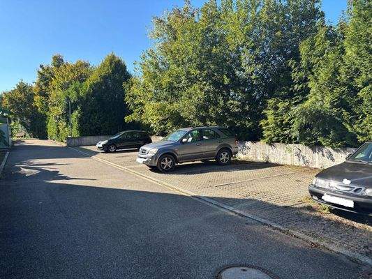 Die Stellplätze im Freien