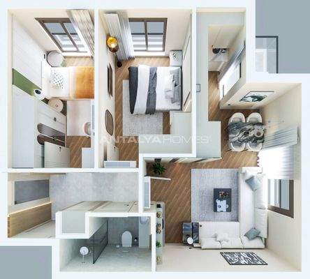 Spacious Apartments near Amenities in Antalya Lara