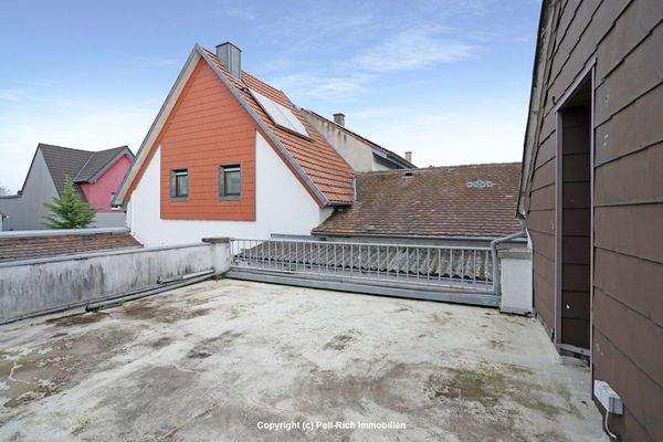 Dachterrasse (Rückgebäude)