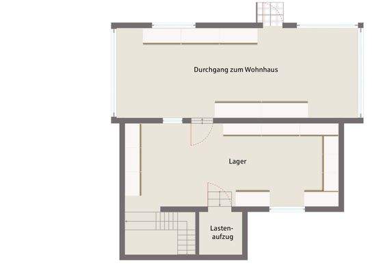 Grundriss Kelterhalle OG