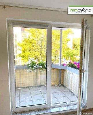 Beispielwohnung Balkon