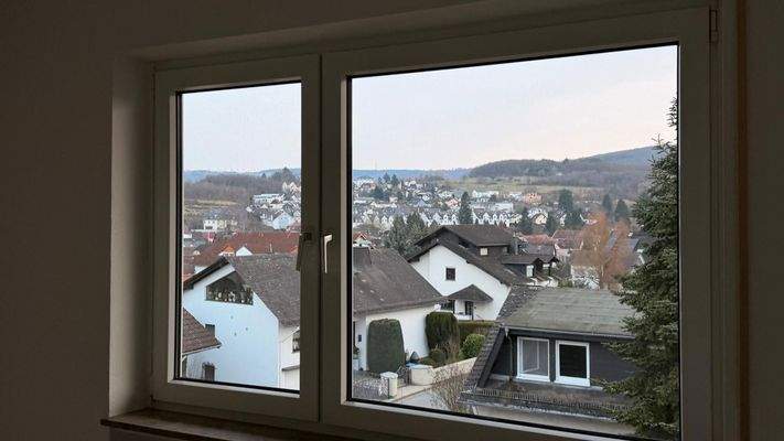 Blick aus Schlafzimmer