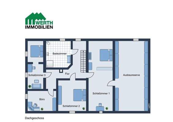 Grundriss Dachgeschoss