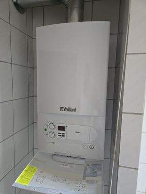 Gastherme im Badezimmer