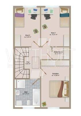 Grundriss Obergeschoss 2