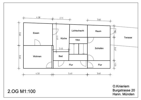 Grundriss Wohnung 2
