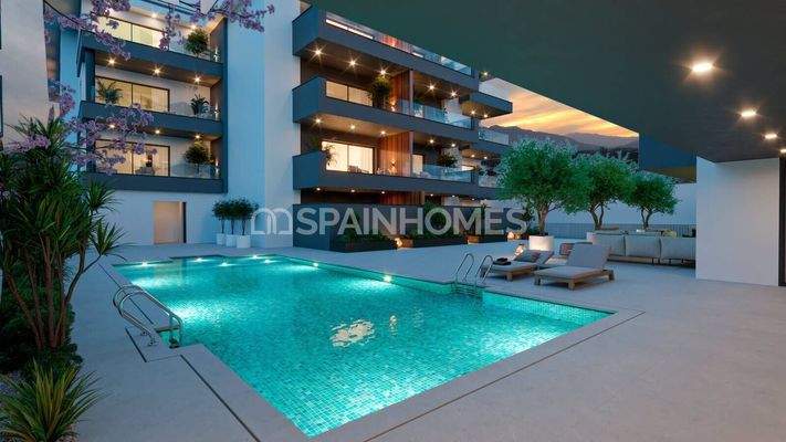 Flats in a Complex with Pool in Málaga Fuengirola