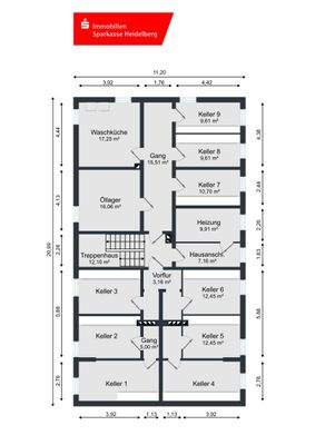 Grundriss Kellergeschoss