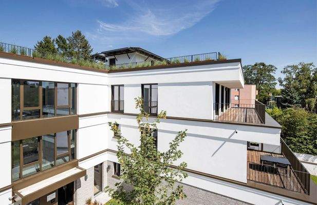 Fertiggestellter Neubau