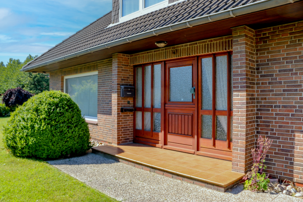 Hauseingang Vorgarten