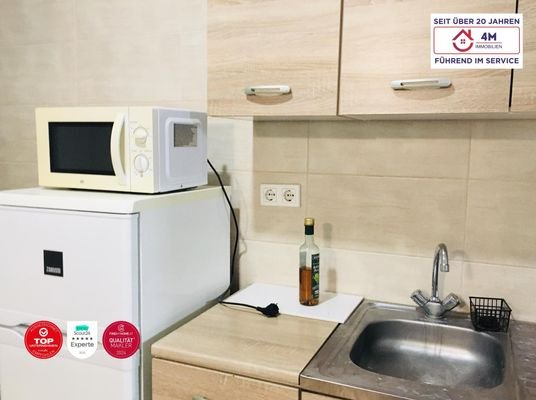 Wohneinheit D mit ca. 31 m² Wfl Küche Teil