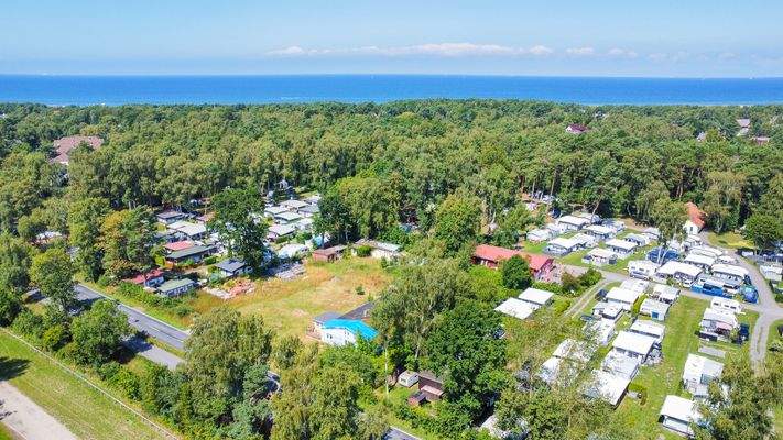 Luftbild mit Blick Richtung Westen