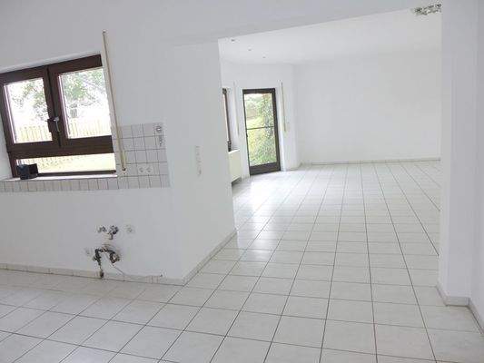 Offene Küche - Wohnbereich UG