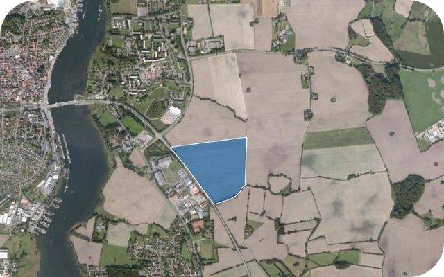 Luftbild des Gewerbeparks