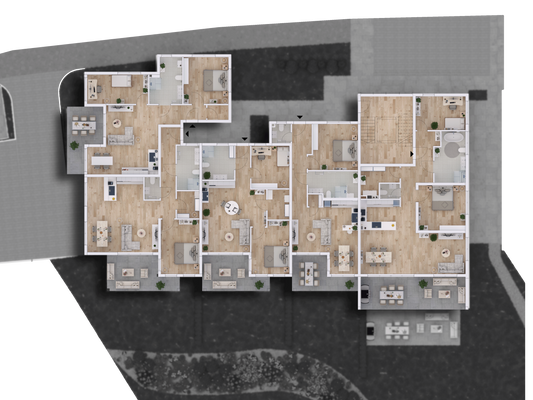 Grundriss Obergeschoss