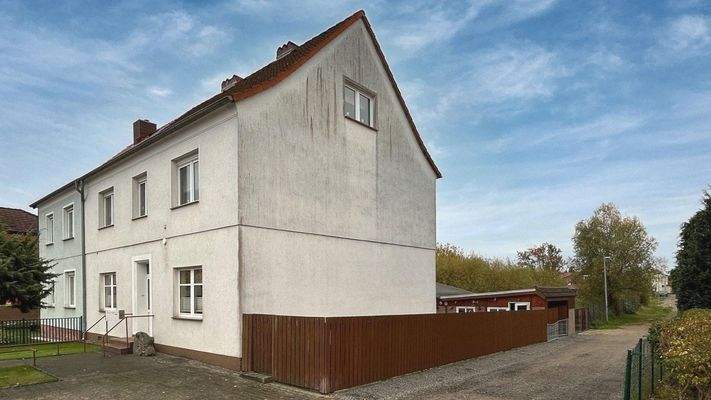 Außenansicht Giebelseite