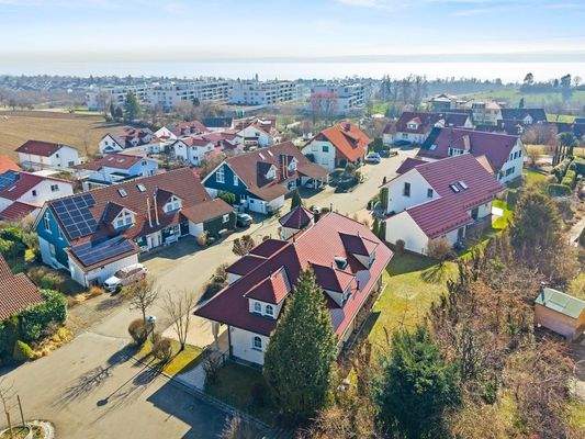 Luftaufnahme - über dem Bodensee