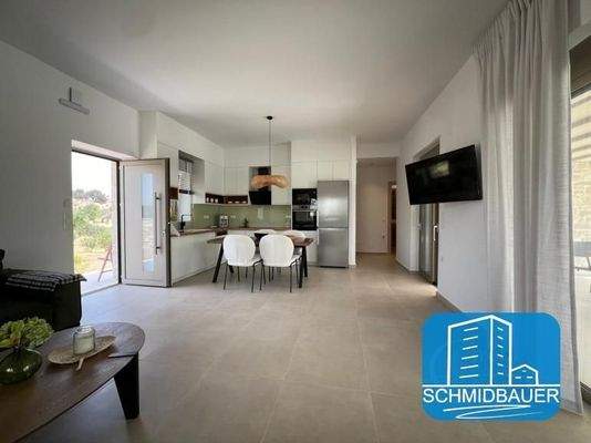 Kreta, Sivas: Moderne Villa umgeben von Olivenbäumen zum Verkauf