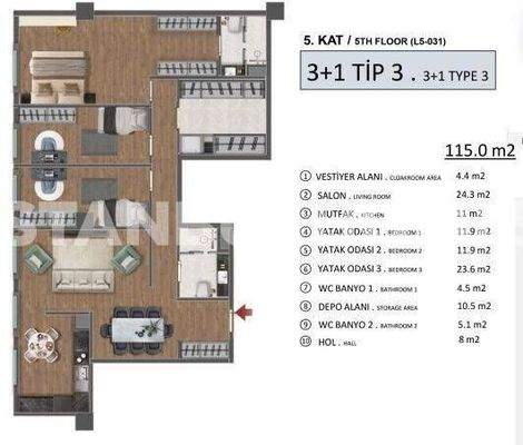 Apartments 500 M from Metrobus in Buyukcekmece Istanbul