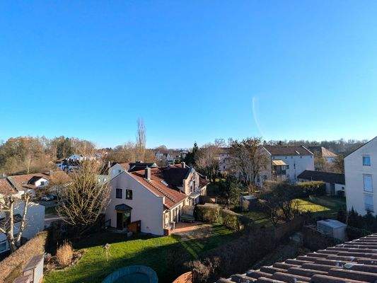 Fernblick aus Zimmer 1 Richtung Osten