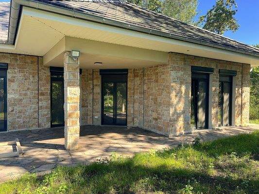 Überdachte Terrasse