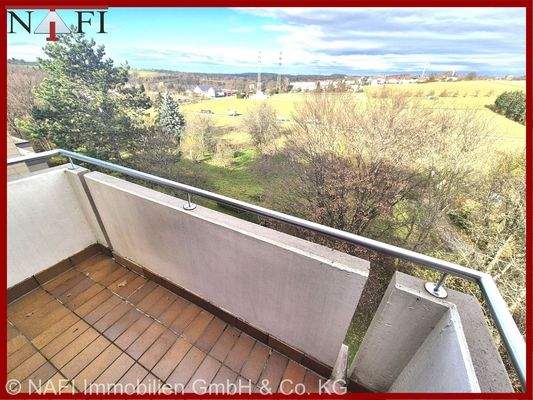 kleiner Balkon am Essbereich