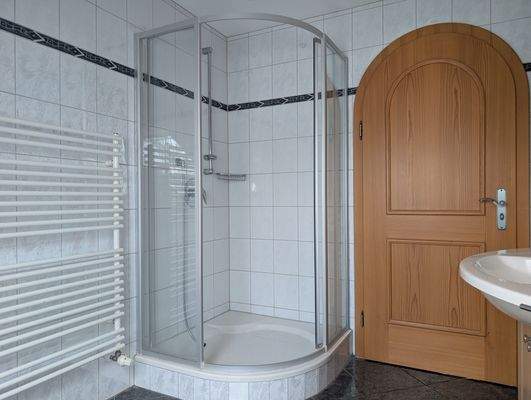 Badezimmer Dusche oben
