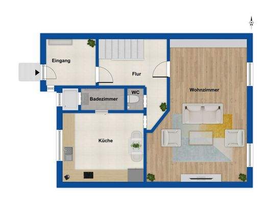 Grundriss Erdgeschoss