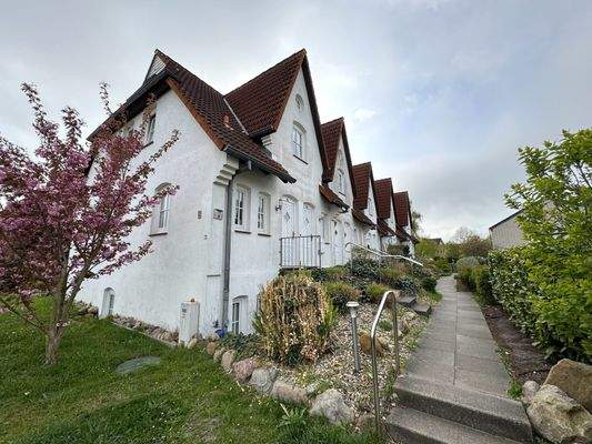 idyllischen Reihenhaussiedlung