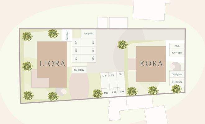 Lage-Grundstückplan