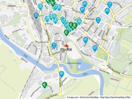 Geolyzer Kartenausschnitt