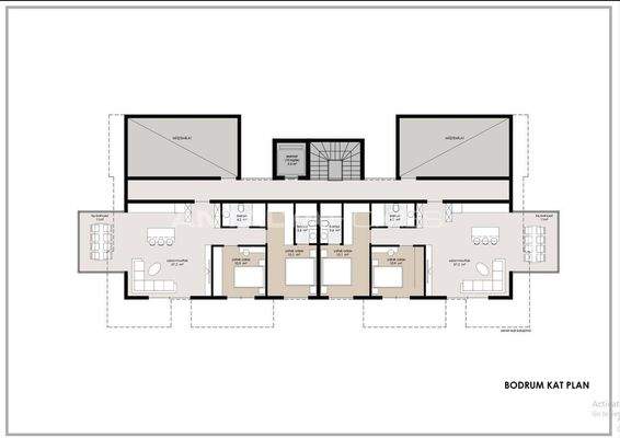 Sea View Properties Intertwined with Nature in Alanya