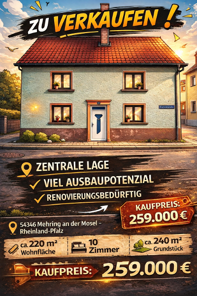 Mehring Häuser, Mehring Haus kaufen