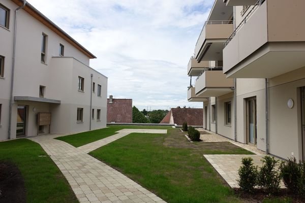 Gepflegte Gartenanlage